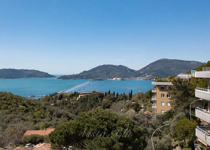 Vista Sul Blu ,baia Blu, Lägenhet Lerici